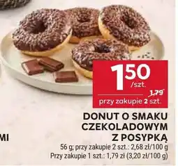 Stokrotka Donut o smaku czekoladowym z posypką oferta