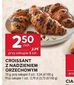Stokrotka Croissant z nadzieniem orzechowym oferta