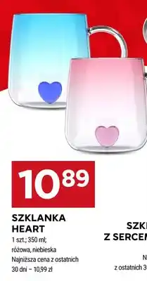 Stokrotka Szklanka Heart niebieska oferta