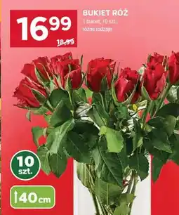 Stokrotka Bukiet róż 10szt różne rodzaje oferta