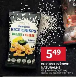 Stokrotka Chrupki ryżowe naturalne wasabi + ser oferta
