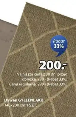 JYSK Dywan Gyllenlakk oferta