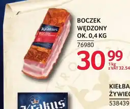 Selgros Boczek wędzony Krakus oferta