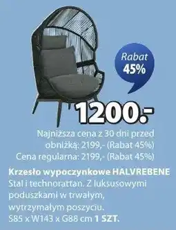 JYSK Krzesło wypoczynkowe oferta