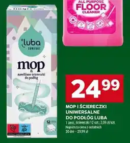 Stokrotka Mop i ściereczki uniwersalne do podłóg oferta