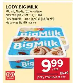 Stokrotka Lody algida, różne rodzaje oferta