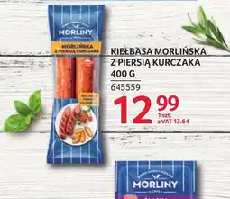 Selgros Kiełbasa Morliny oferta