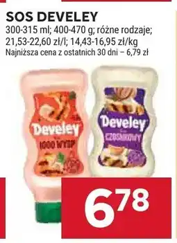 Stokrotka Sos develey różne rodzaje oferta