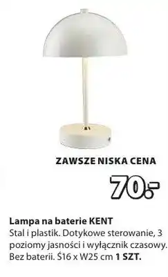 JYSK Lampa na baterie Kent oferta