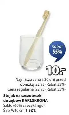 JYSK Stojak na szczoteczki do zębów Karlskrona oferta