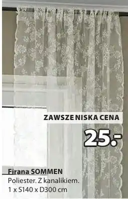 JYSK Firana Sommen oferta