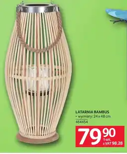 Selgros Latarnia Bambus oferta