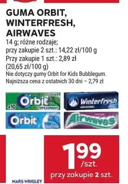 Stokrotka Guma Orbit, Winterfresh, Airwaves oferta