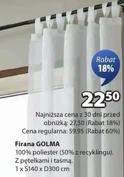 JYSK Firana Golma oferta