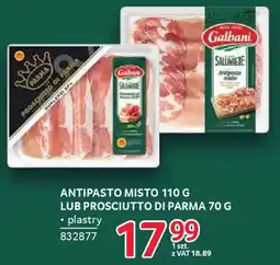 Selgros Prosciutto Galbani oferta
