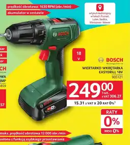 Selgros Wiertarko-wkrętarka Bosch oferta