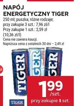 Stokrotka Napój energetyczny Tiger oferta
