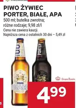 Stokrotka Piwo Żywiec Porter, Białe, APA oferta