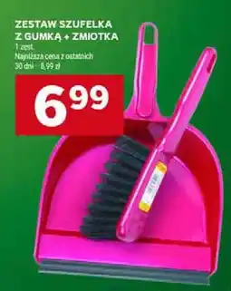 Stokrotka Zestaw szufelka z gumką + zmiotka oferta