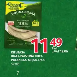 Selgros Kiełbasa biała Dolina Dobra oferta