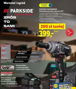 Lidl Akumulatorowy klucz udarowy Parkside oferta