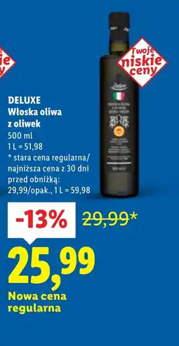 Lidl Oliwa z oliwek Deluxe oferta