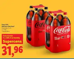 Lidl Napój gazowany Coca-Cola Zero 4-pak oferta