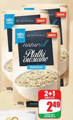 Dino Płatki owsiane błyskawiczne 2+1 GRATIS oferta