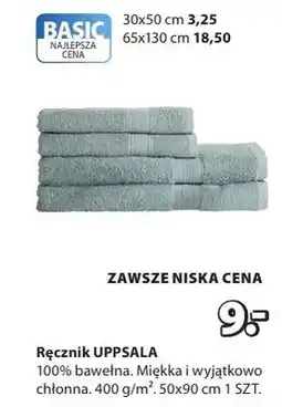 JYSK Ręcznik Uppsala oferta