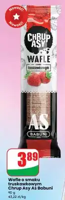 Dino Wafle o smaku truskawkowym ChrupAsy oferta