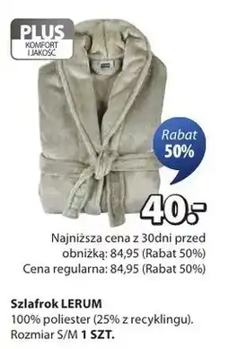 JYSK Szlafrok Lerum oferta