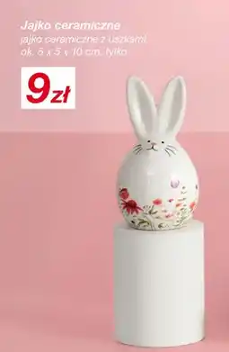 KiK Jajko ceramiczne z uszkami oferta