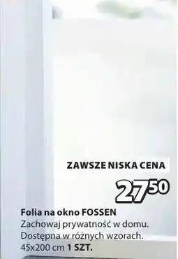 JYSK Folia na okno Fossen oferta