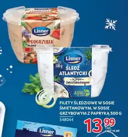 Selgros Filety śledziowe w sosie śmietanowym, w sosie grzybowym z papryką oferta