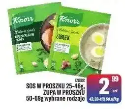 TomiMarkt Sos w proszku 25-46g / Zupa w proszku 50-69g wybrane rodzaje oferta