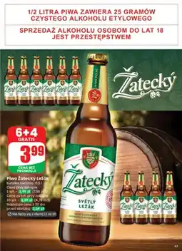 Dino Piwo Żatecký Ležák 6+4 GRATIS oferta