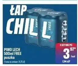 TomiMarkt Piwo Lech 500ml FREE puszka oferta