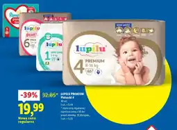 Lidl Pieluchy Lupilu oferta