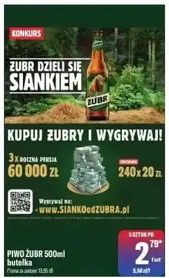 TomiMarkt Piwo Żubr 500ml butelka oferta