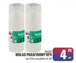 TomiMarkt Wkład parafinowy RP4 op. 12 rol, seria parafina 30 h oferta