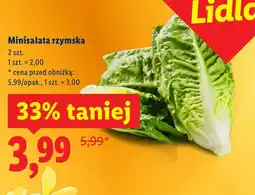 Lidl Sałata rzymska oferta