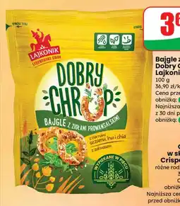 Dino Bajgle z ziołami Dobry Chrup oferta