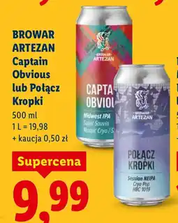 Lidl Piwo Artezan oferta