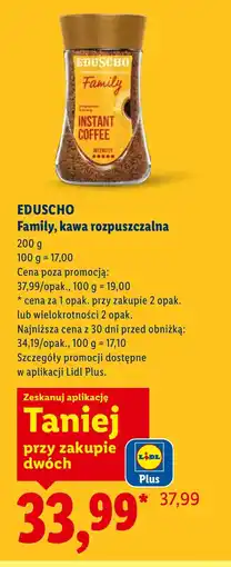 Lidl Kawa rozpuszczalna oferta