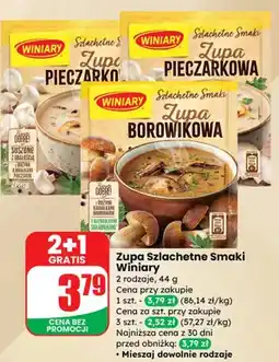 Dino Zupa szlachetne smaki, 2 rodzaje 2+1 GRATIS oferta