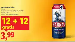 Lidl Piwo Harnaś oferta