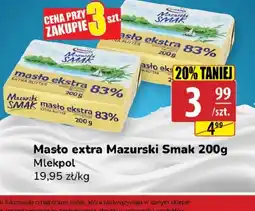 API MARKET Masło extra Mazurski Smak oferta