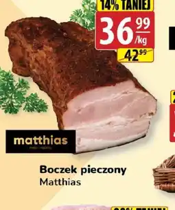 API MARKET Boczek pieczony Matthias oferta