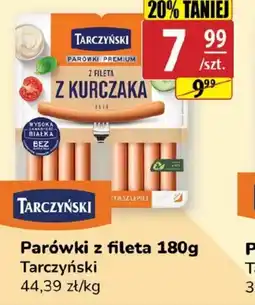 API MARKET Parówki z fileta Tarczyński oferta