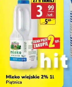API MARKET Piątnica Mleko wiejskie oferta